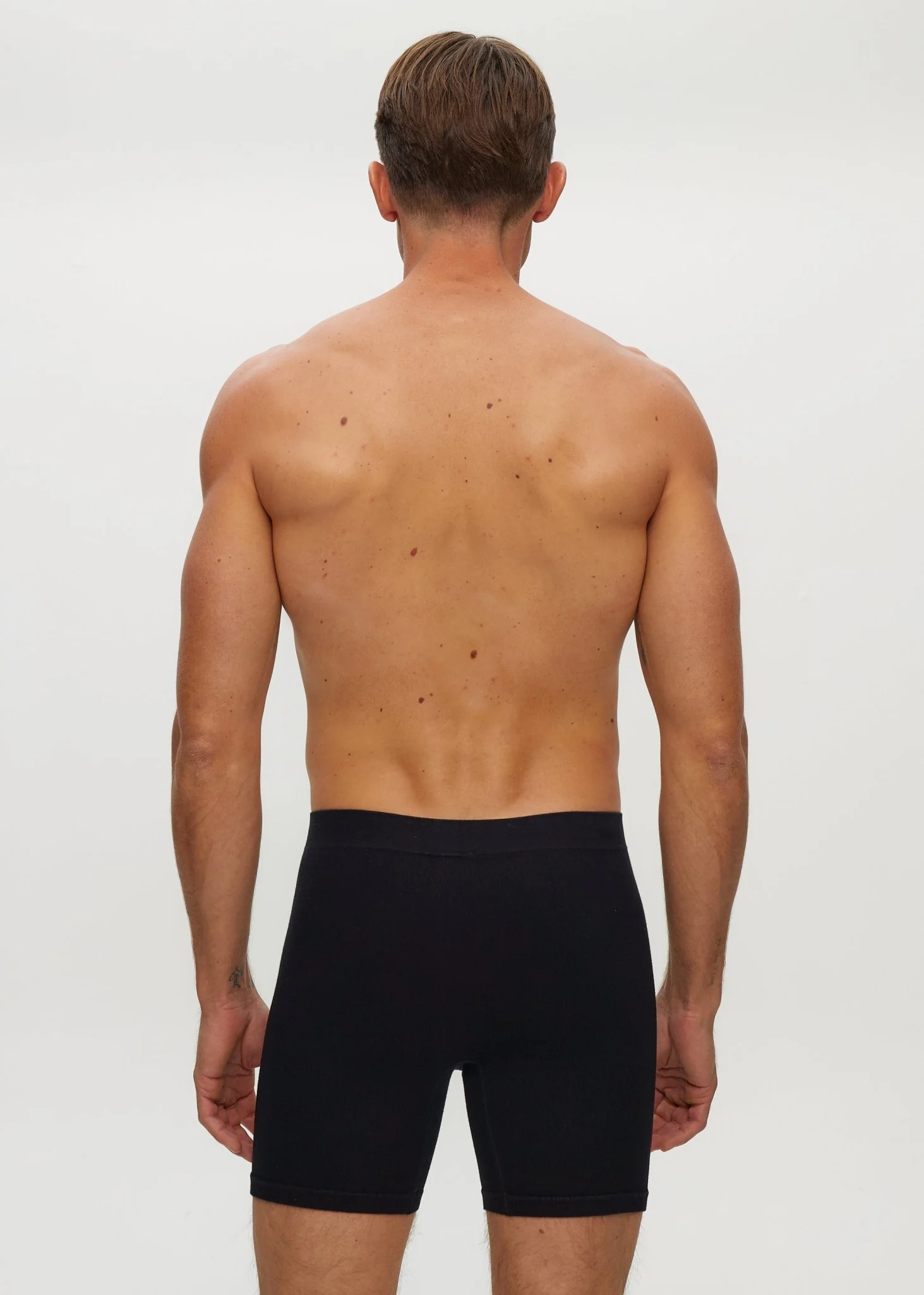 Men Seamless Rib Long Boxer - Image 4