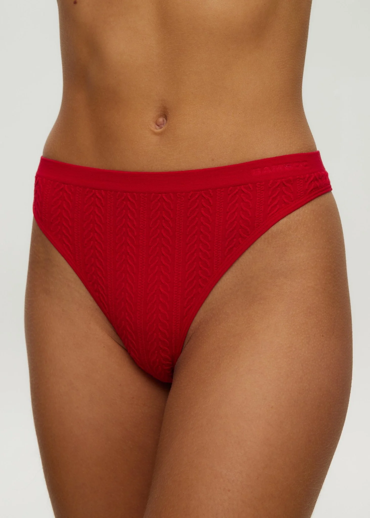 Seamless High Waisted Thong - Image 8